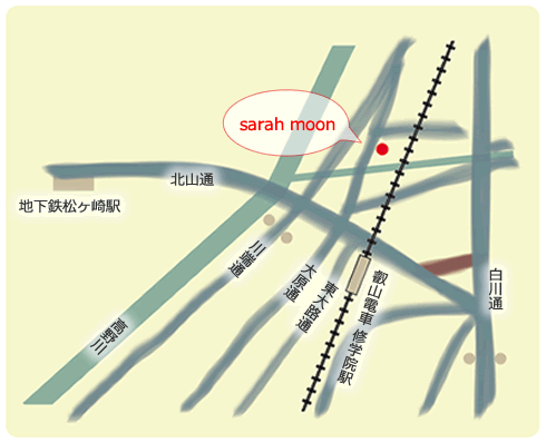 サラムーンの地図